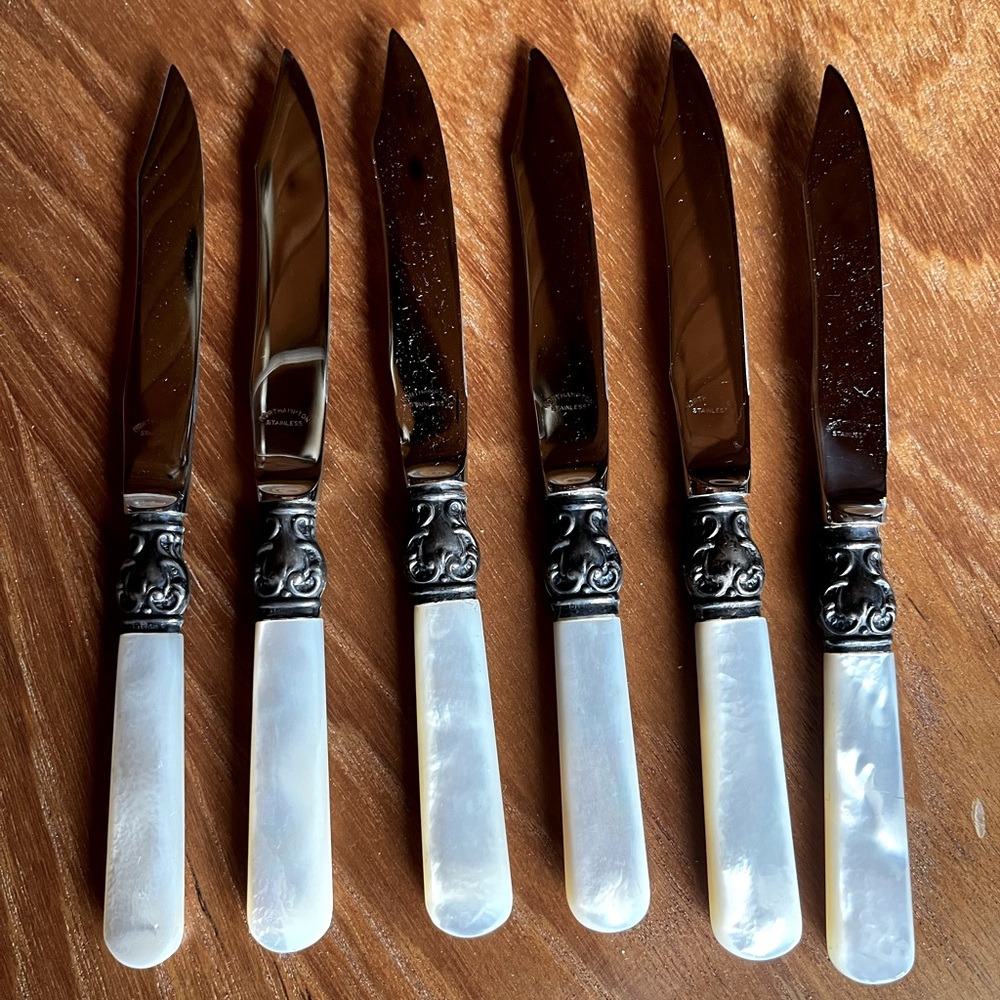 Set of 6 knives